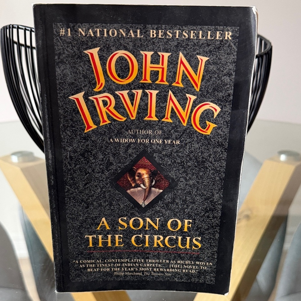 John Irving "A Son of the Circus" Paperback -